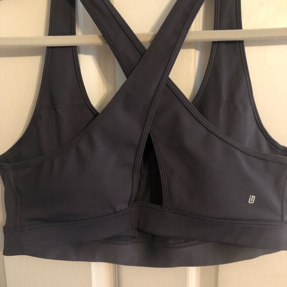 ID Idealogy Sports Bra - Size 2x - Charcoal Gray - Picture 3 of 5